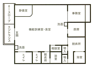 小田店見取り図